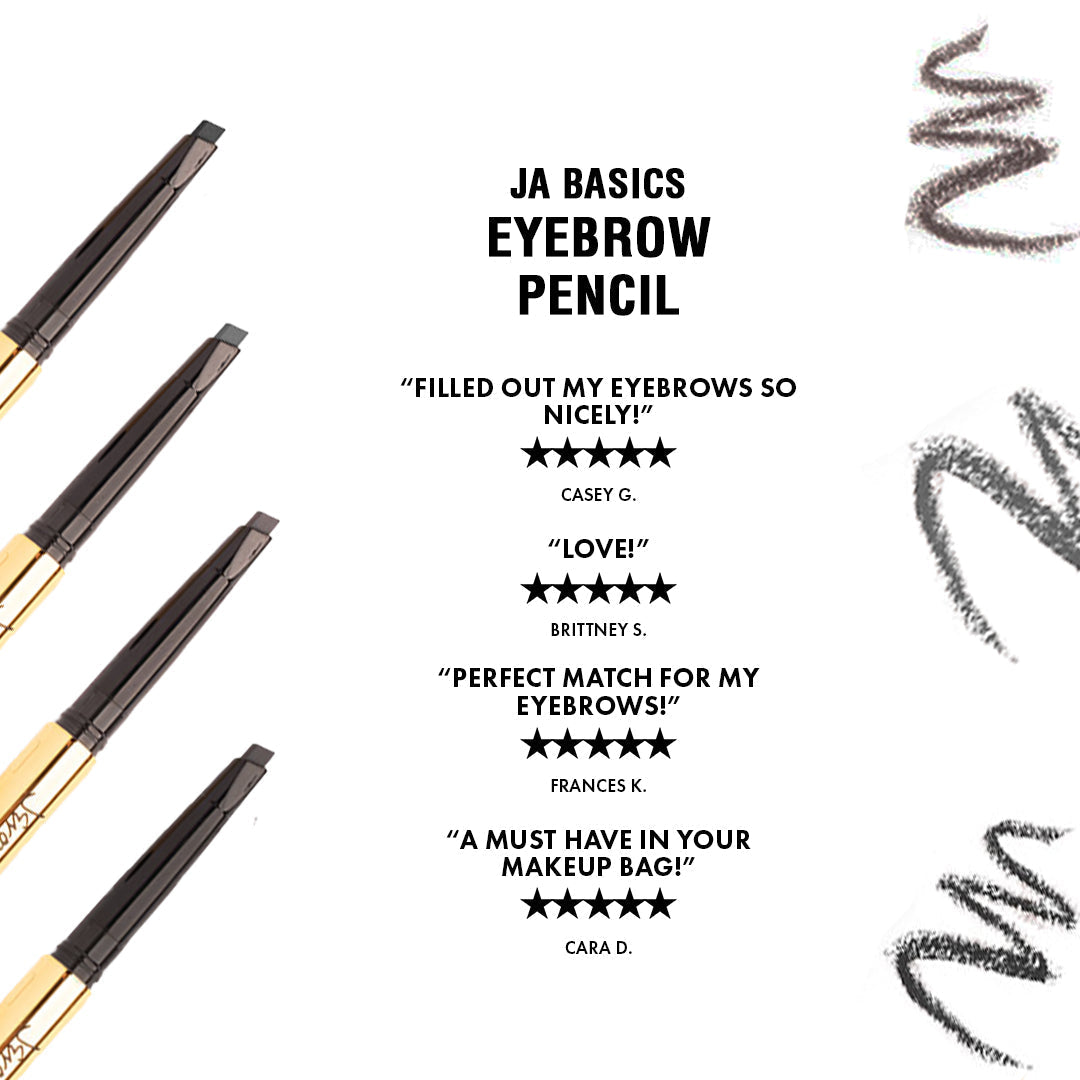 JA Basics Eyebrow Pencil with Spiral Brush