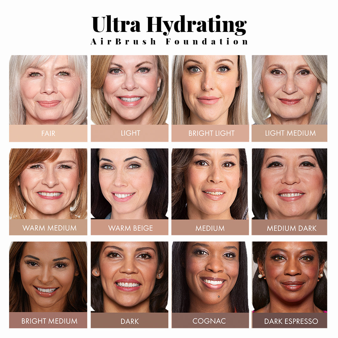 AirBrush Ultra Hydrating Foundation 3-Piece Set